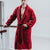 Burgundy Men's robe | Bown of London 