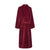 Men's Bathrobe Burgundy Back | Bown of London