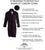 Reasons To Buy Bown of London Gown Men's Robe - The Arbroath