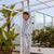 Ladies Pajamas - Tiger & Zebra Bamboo Full Length Lifestyle