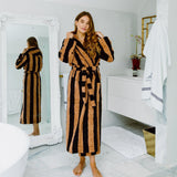 Women's Hooded Extra Long Bathrobe - Miami