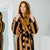 Women's Hooded Extra Long Bathrobe - Miami Hood Up